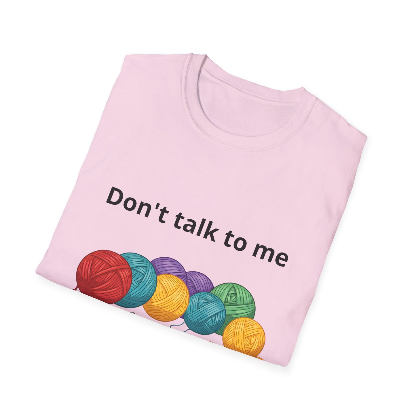 Don't Talk To Me I'm Counting Crotchet T-Shirt - Perfect for Crocheters