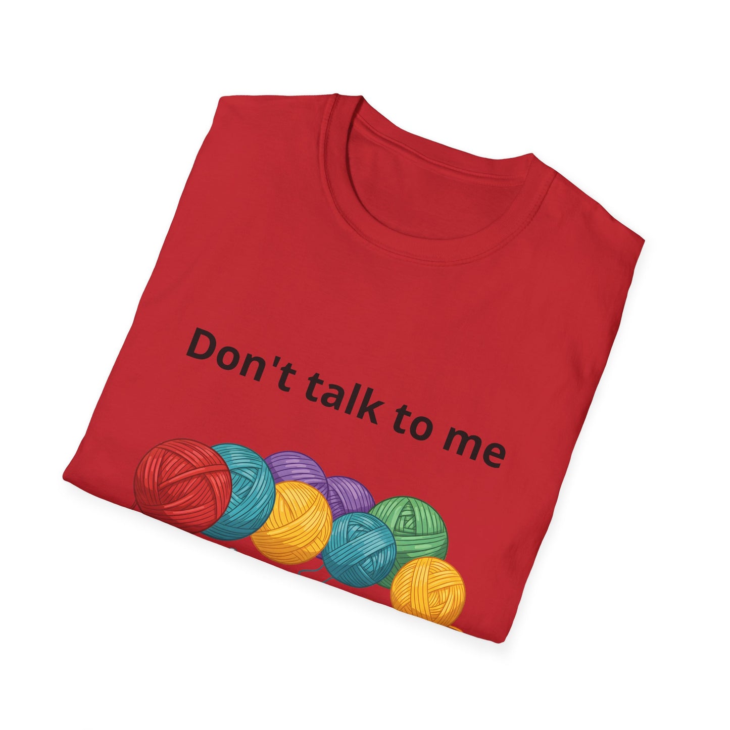 Don't Talk To Me I'm Counting Crotchet T-Shirt - Perfect for Crocheters