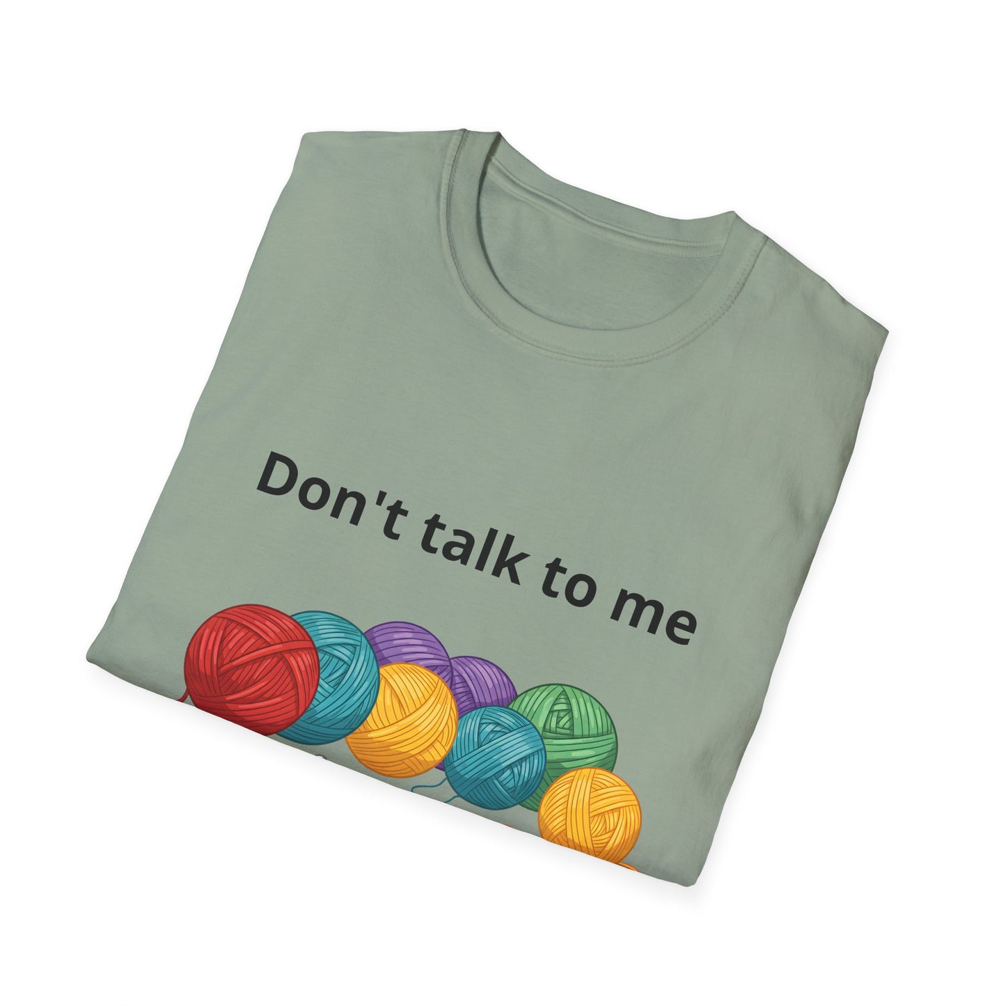 Don't Talk To Me I'm Counting Crotchet T-Shirt - Perfect for Crocheters